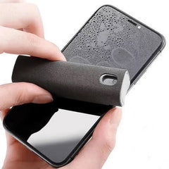 2 in 1 Touchscreen Mist Microfiber Cloth Cleaner Spray Bottle Portable Reusable Cleaning Solution for Phone Laptop IPad Pro